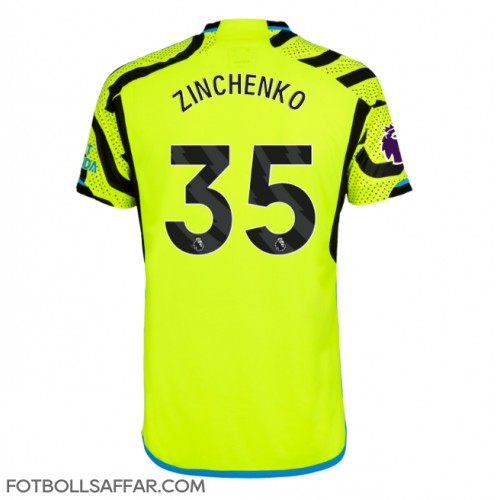 Arsenal Oleksandr Zinchenko #35 Bortatröja 2023-24 Kortärmad